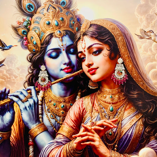 (Krishna) Gold-Plated Chandbali | Ashalite