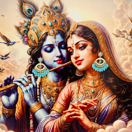 (Keshvi) Blue Kundan Chandbali Earrings with Pearl and Bead Detailing