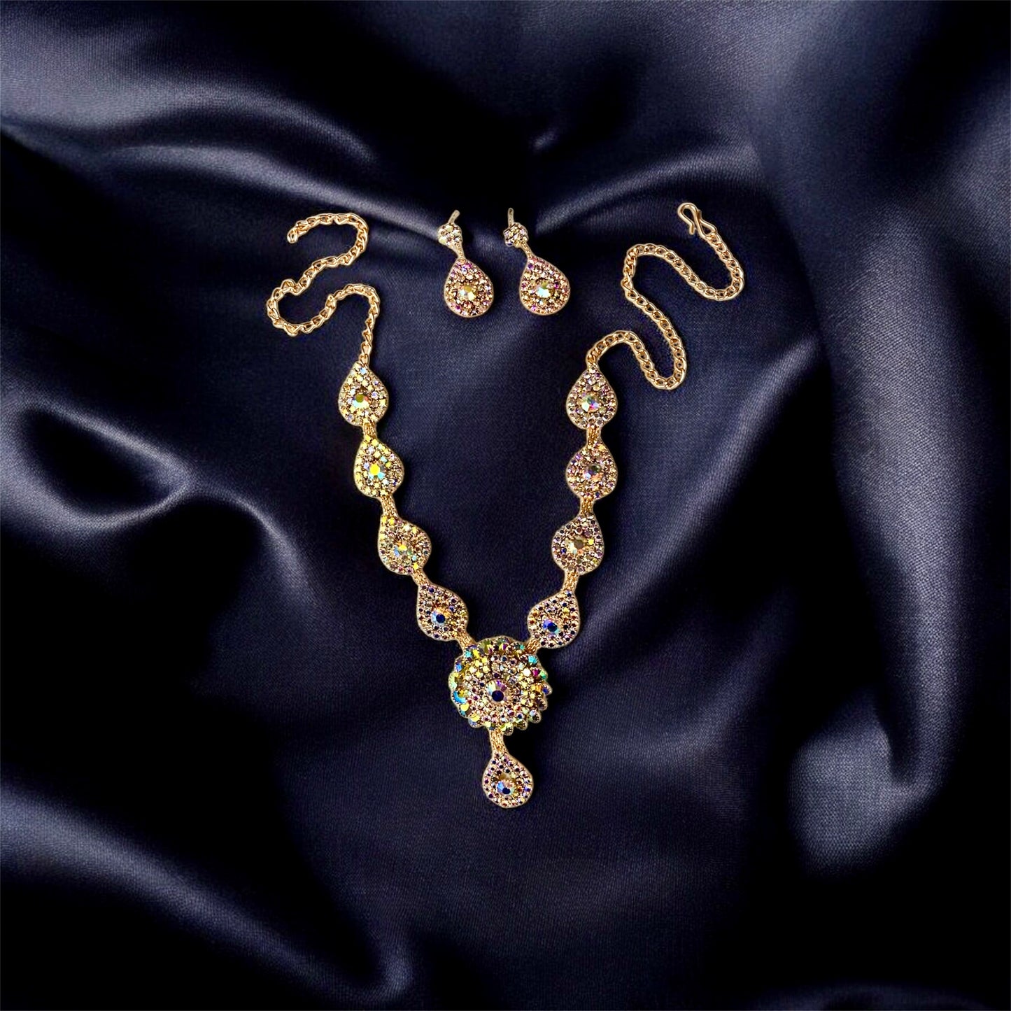 जानकी Gold Plated Necklace Set