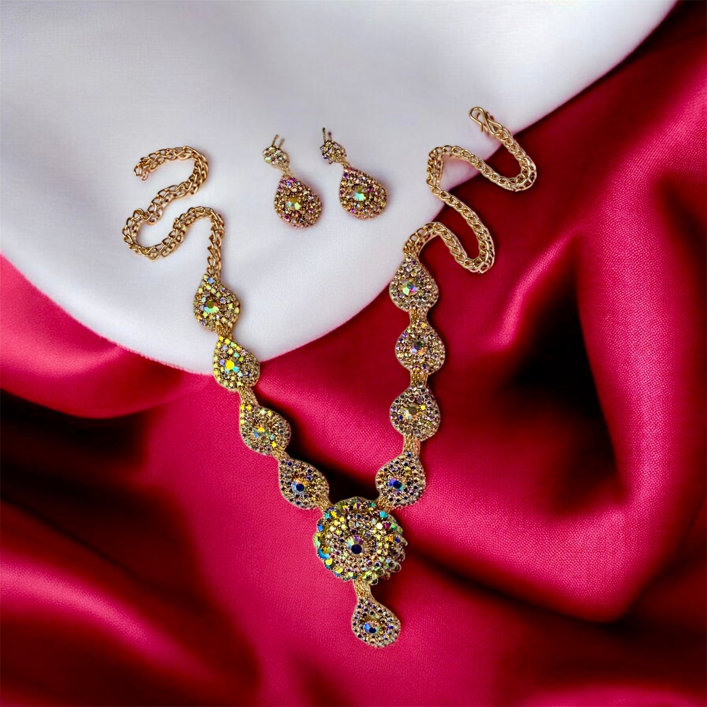जानकी Gold Plated Necklace Set