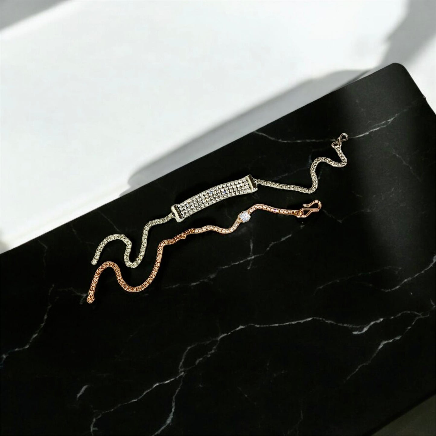 उमा शंकर American Diamond Bracelet Set
