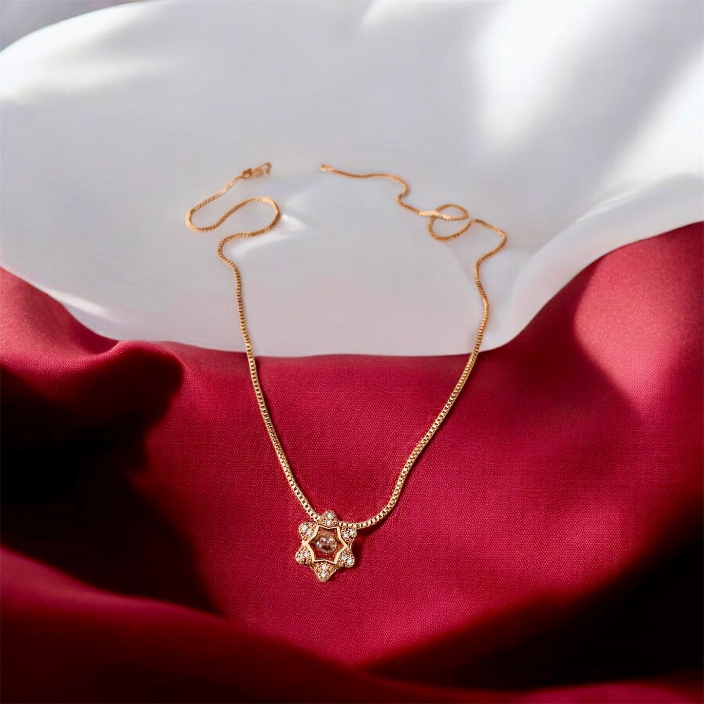 गिरिराजपुत्री Pendant" – Symbol of Devotion and Divine Grace