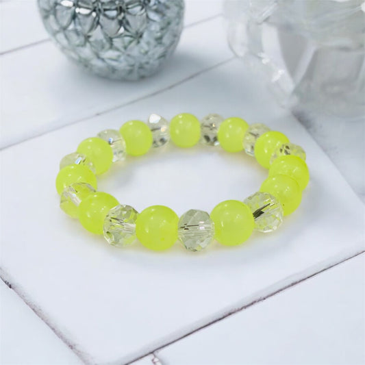 ब्राह्मणी Neon Aura Energy Bracelet – Clarity, Confidence & Positive Vibration