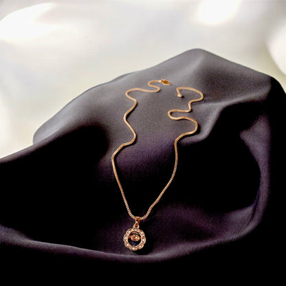 Kalka pendant with chain — Parvati collection powerful jewellery Ashalite