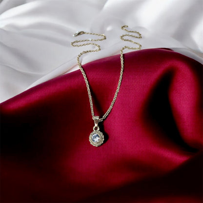 Bhawani silver pendant front view — strength courage pendant online India