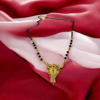 Adhya Gold Plated Mangal Sutra by Ashalite — first energy sacred bond — buy online India