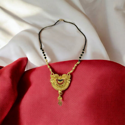 Bhavya Gold Plated Mangal Sutra by Ashalite — grandeur with grace — buy online India