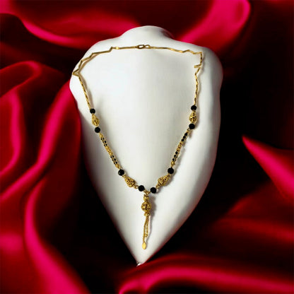Jaya Gold Plated Mangal Sutra by Ashalite — victory of grace and love — buy online India