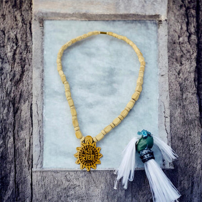 Radha Pure Tulsi Mala by Ashalite — authentic temple blessed Tulsi mala buy online India